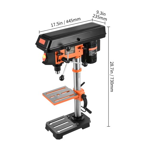 10'' 5-Speed Cast Iron Benchtop Drill Press G909521