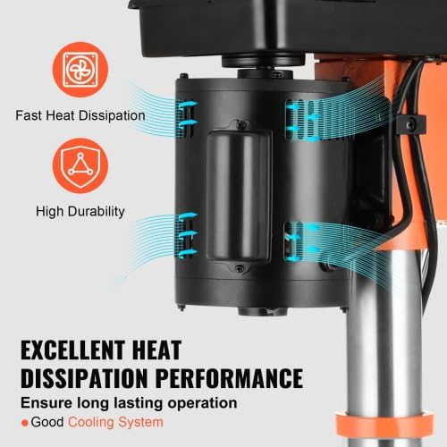 10'' 5-Speed Cast Iron Benchtop Drill Press G909521