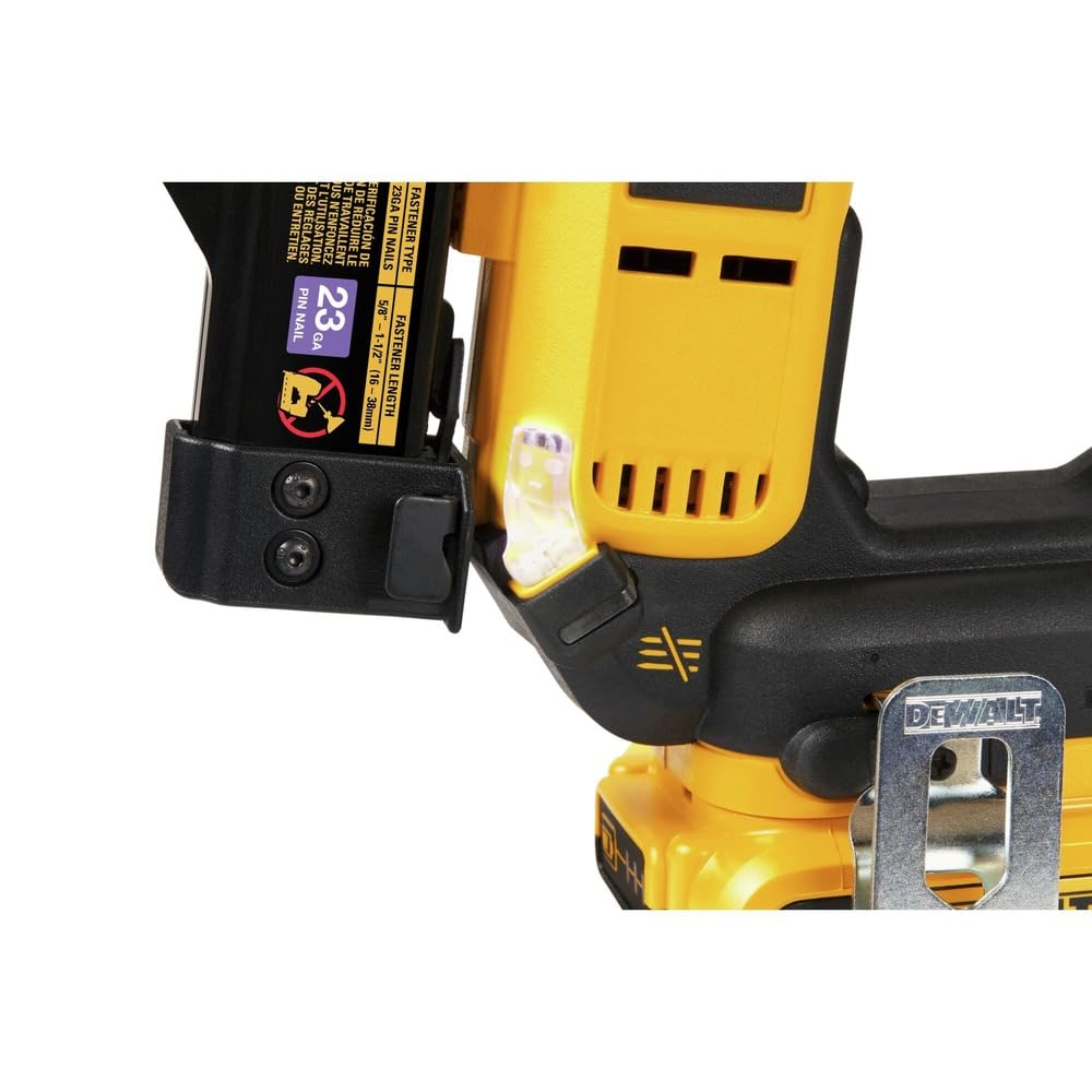 20V MAX Cordless 23 Gauge Pin Nailer Kit Y4312