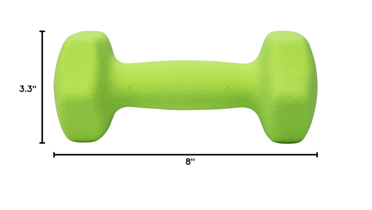Set of 2 Neoprene Coated Dumbbells E25280
