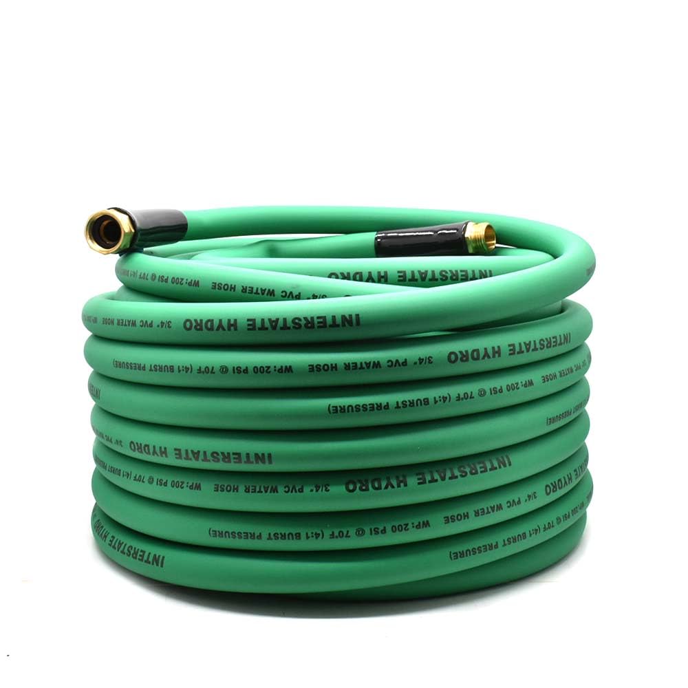 Green PVC Water Hose 3/4 Inch x 100 Feet R1798