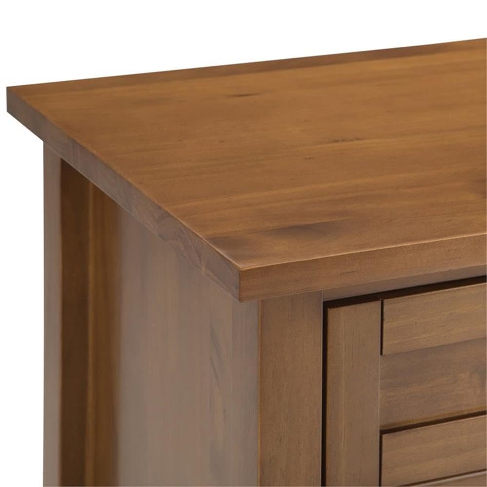 2-Piece Wood 24" Bedside Nightstand Table Set J7902
