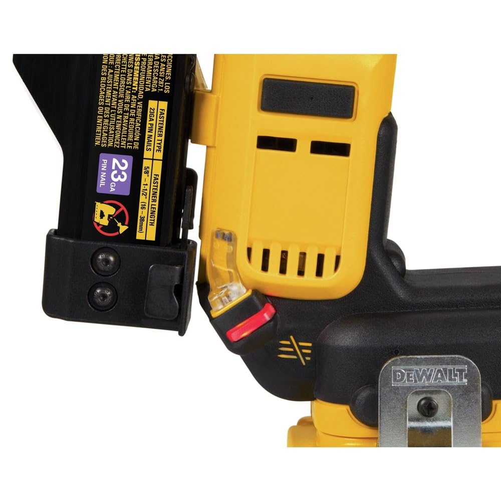 20V MAX Cordless 23 Gauge Pin Nailer Kit Y4312