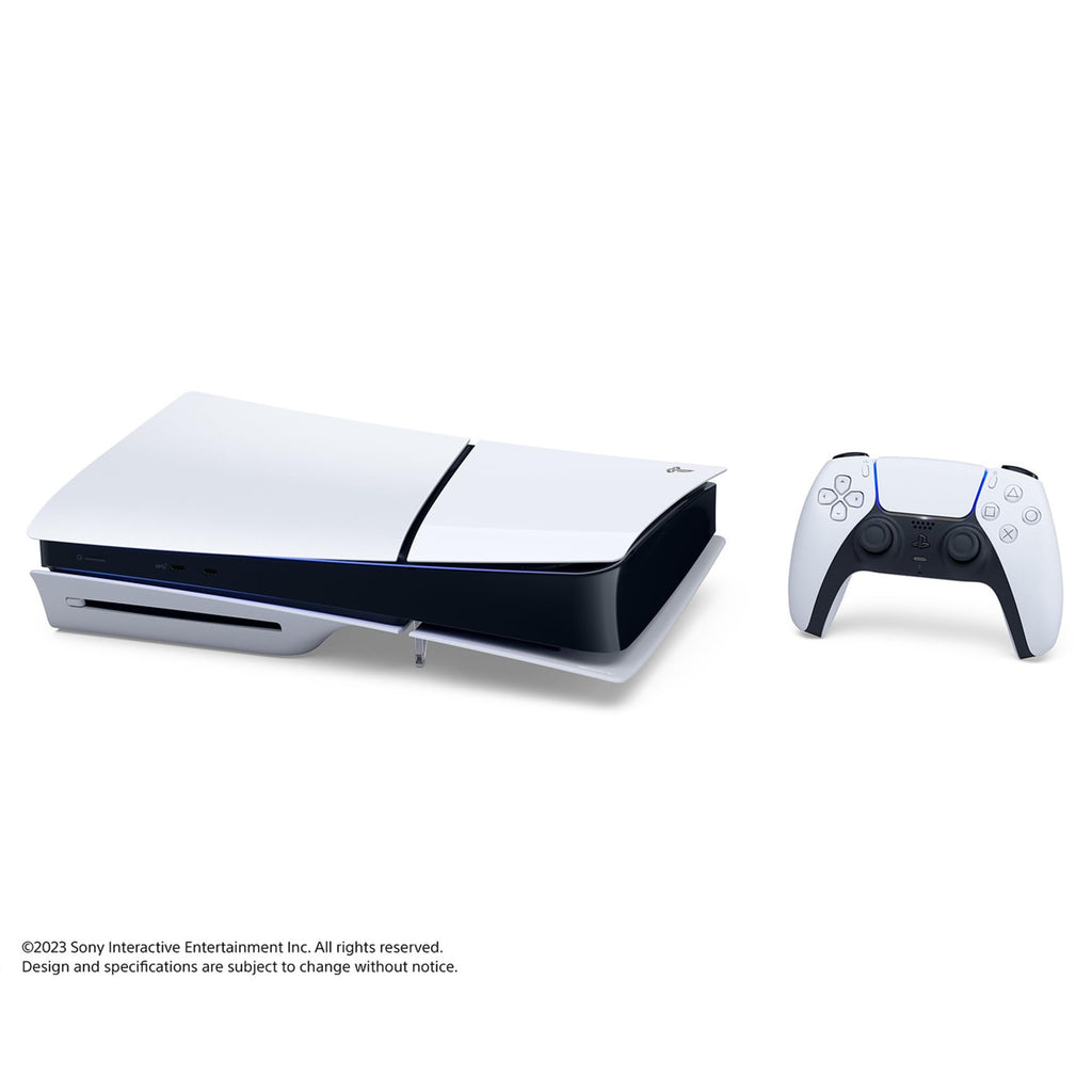 White Slim 1TB Gaming Console E206