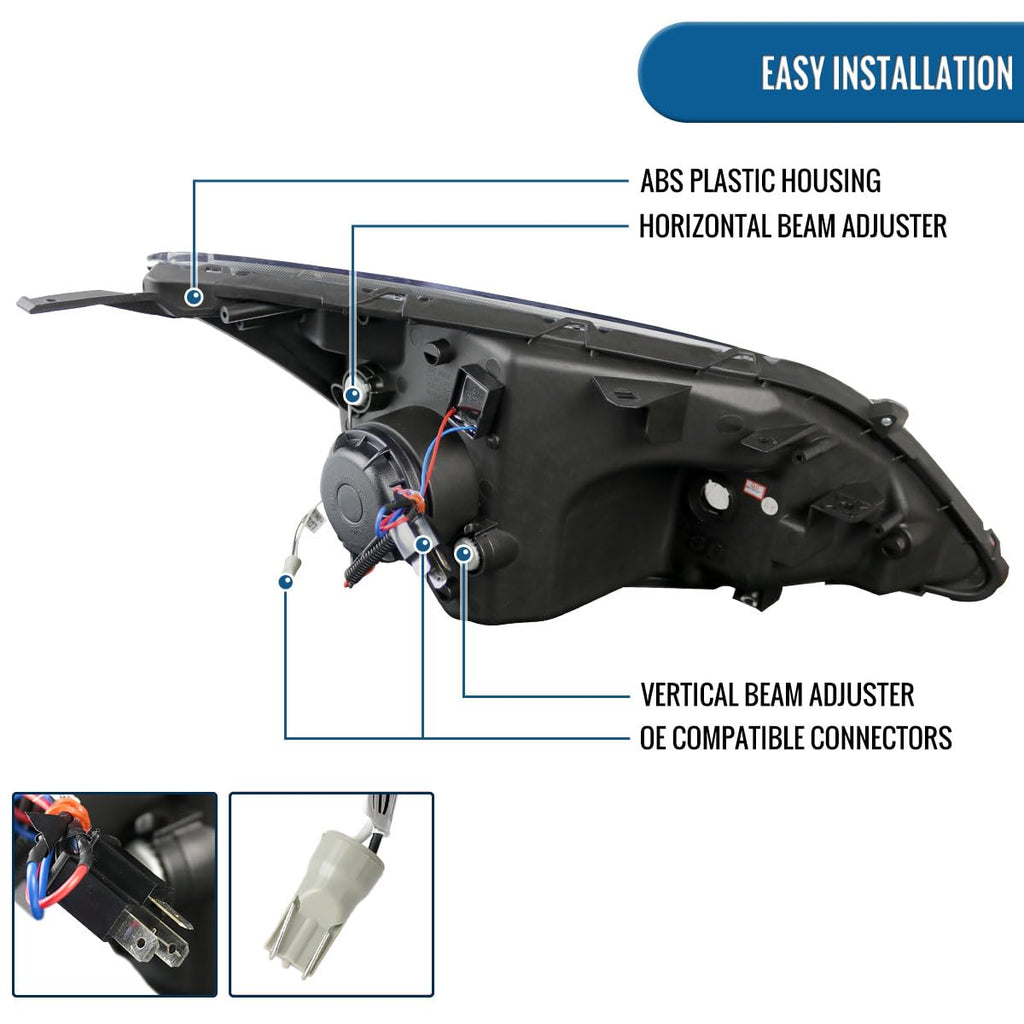 LED Tube Projector Headlights A851