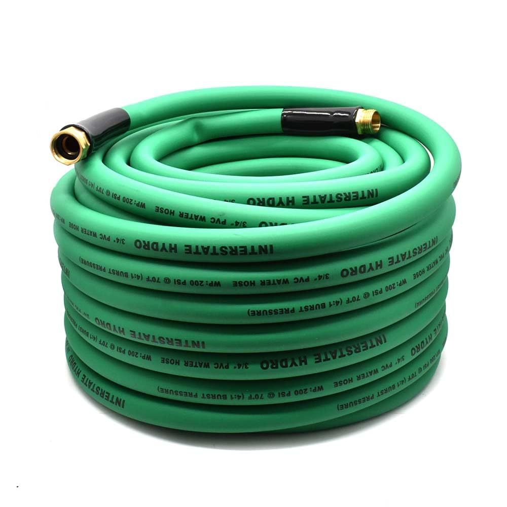 Green PVC Water Hose 3/4 Inch x 100 Feet R1798