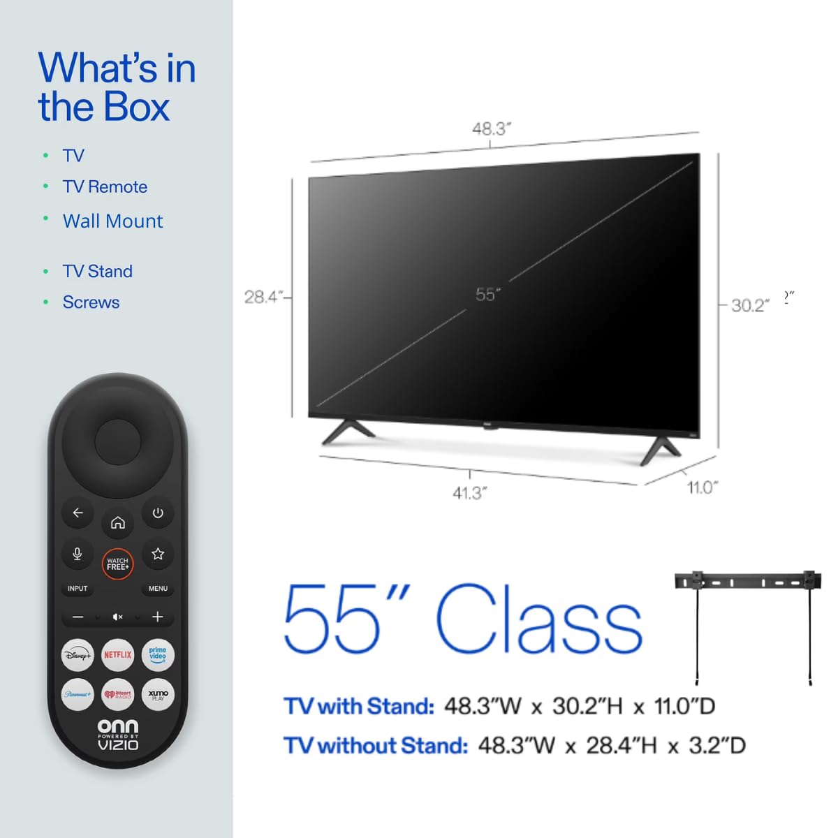 55" 4K Ultra High-Definition Smart TV M982