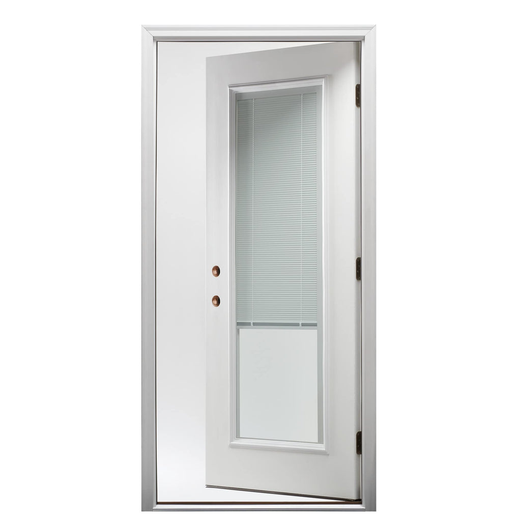 Steel Primed Right-Hand Inswing Full Lite 36" x 80" Front Door I3769