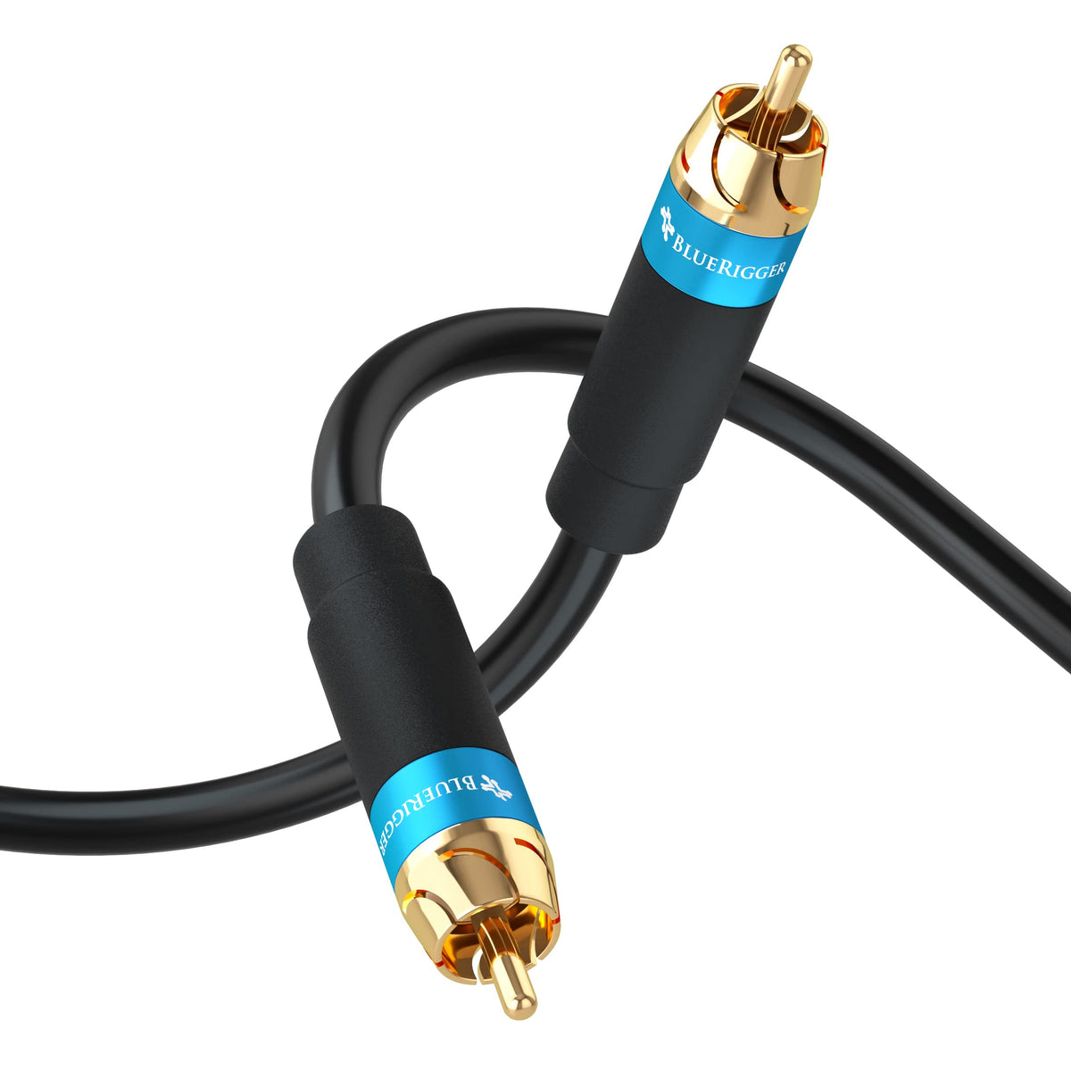 15FT Dual Shielded RCA Subwoofer Cable N4635