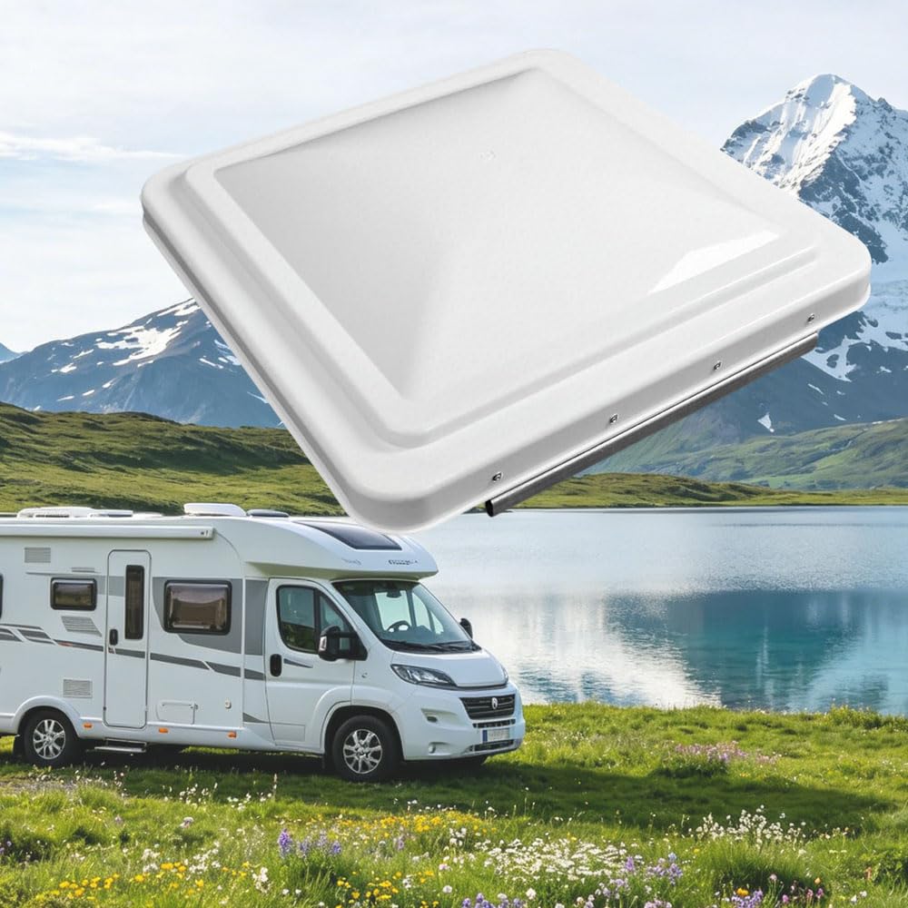 2 PCS 14x14 Inch White RV Vent Cover O93423