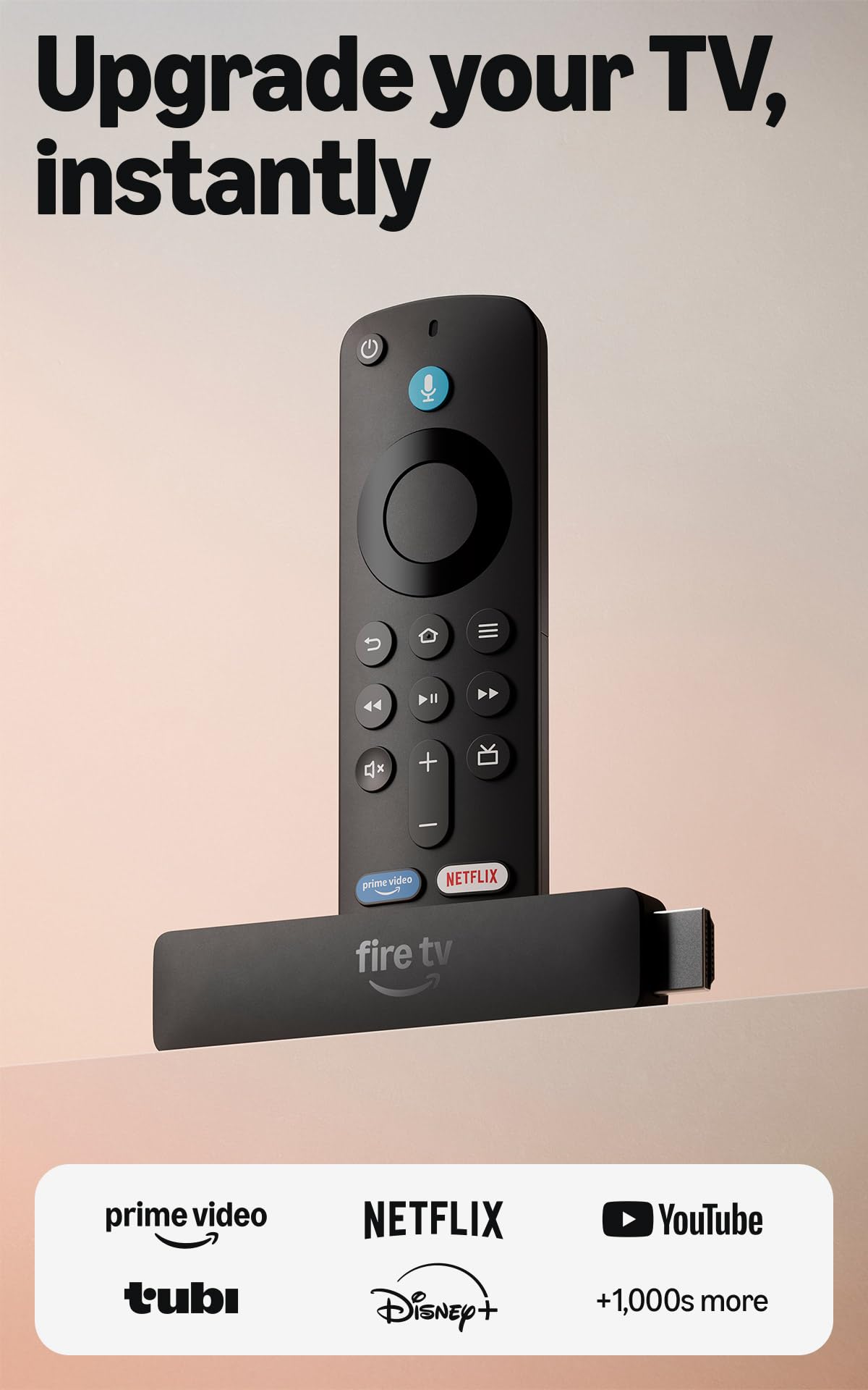 Fire TV Stick HD with Alexa Voice Remote J7292