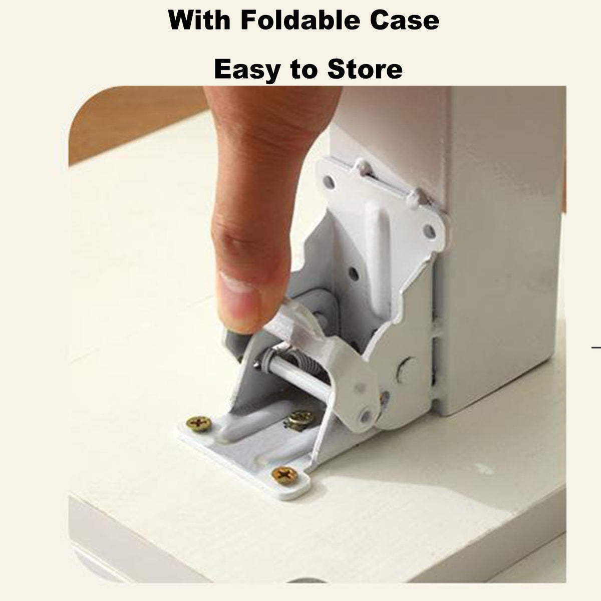 White Folding RV Table A141113