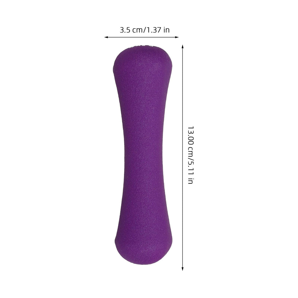 2pcs 0.5kg Purple Neoprene Coated Bone Shaped Dumbbells W285001