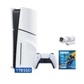 White Slim 1TB Gaming Console E206