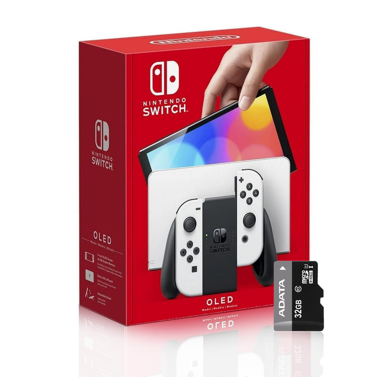 Nintendo Switch OLED Model with White Joy-Con J424