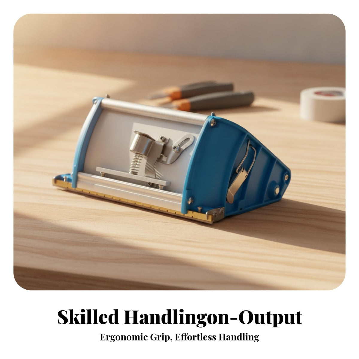 10 Inch Handheld Plastering Tool with Hardened Strip H660