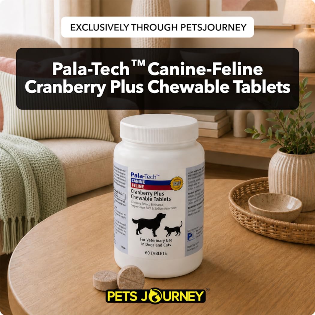 Cranberry Supplement for Dogs & Cats 60 Chewable Tablets F9288