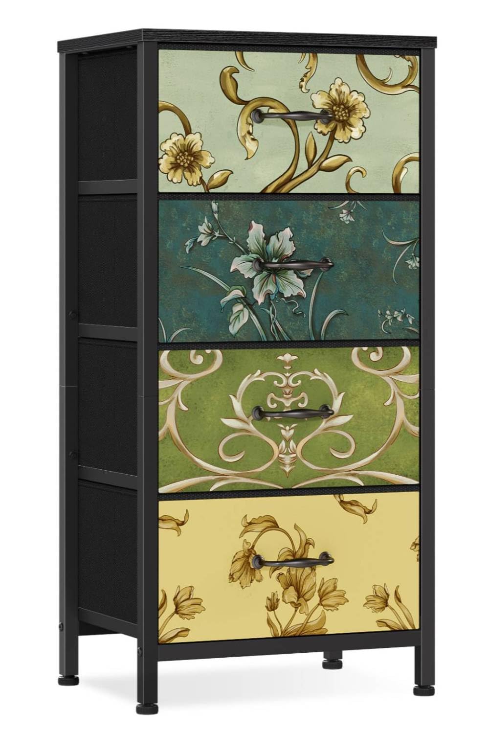 4 Drawer Fabric Dresser C174736