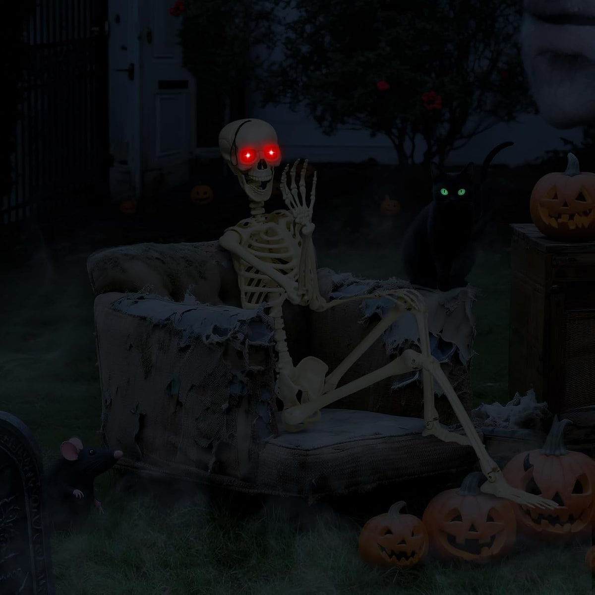 5.4Ft Posable Skeleton J5895