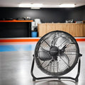 20 in. 3 Speed Metal Floor Fan with Tilting Head J42755
