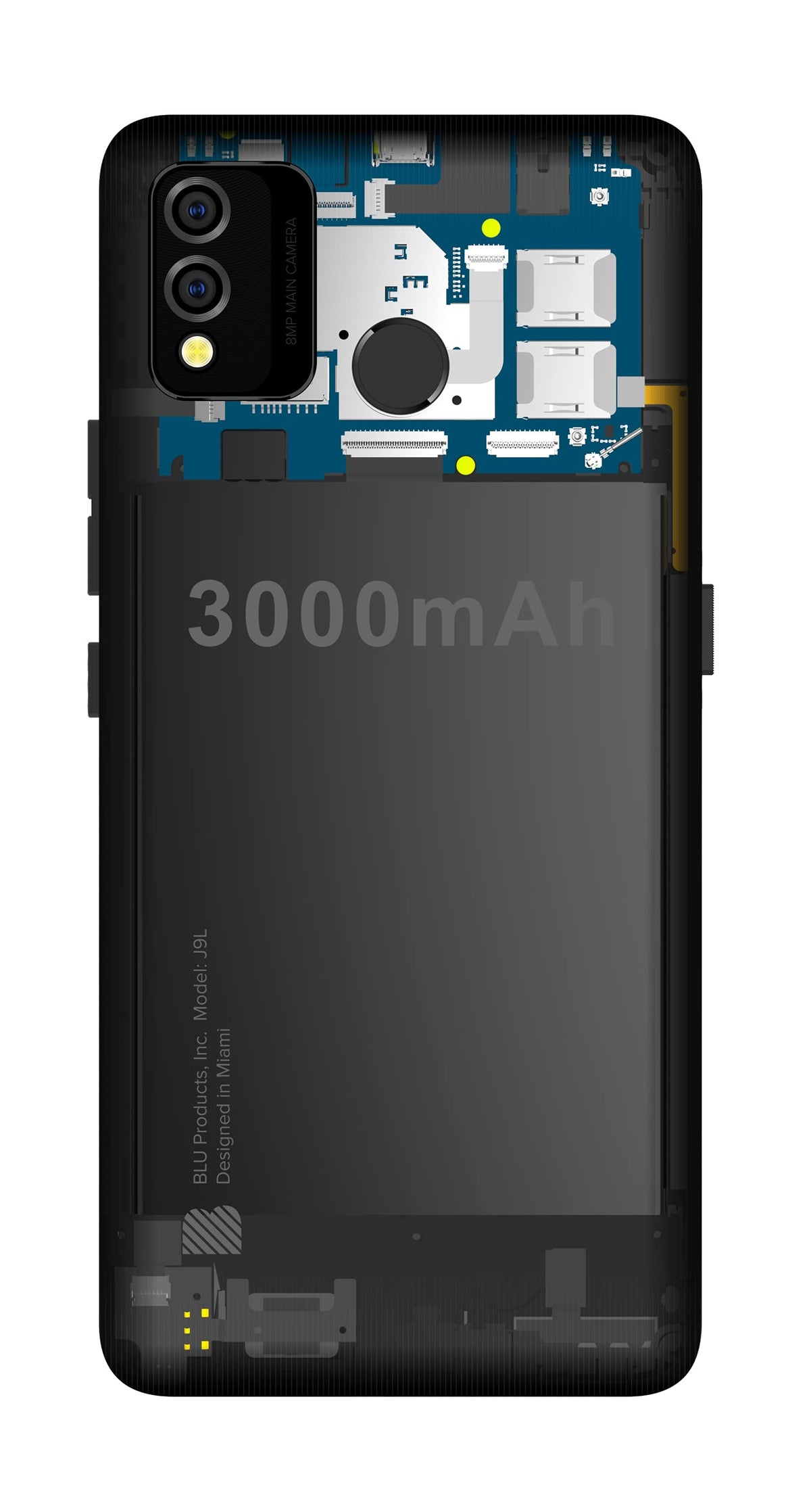 32GB Dual Sim Unlocked Android Smartphone - Black G703