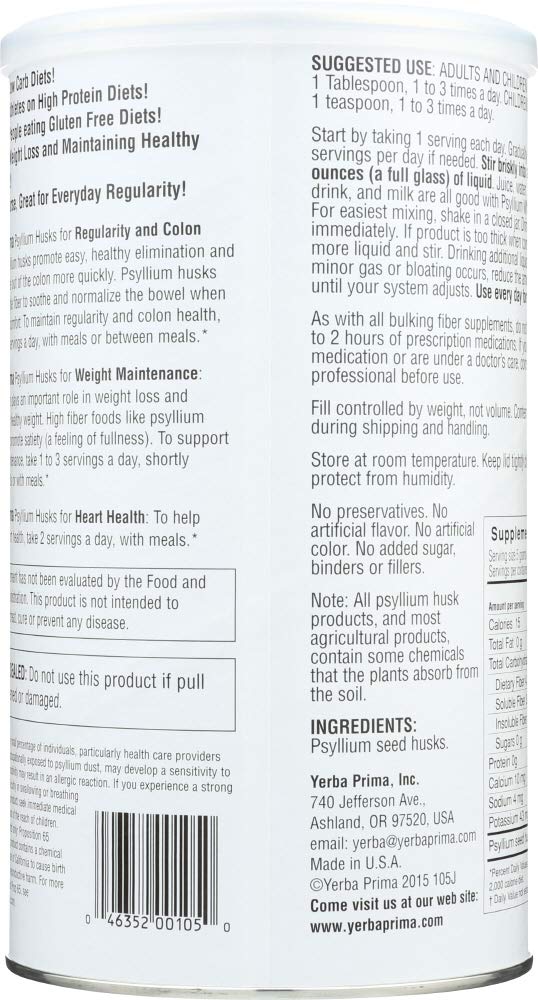 Psyllium Husk Fiber Supplement I22990
