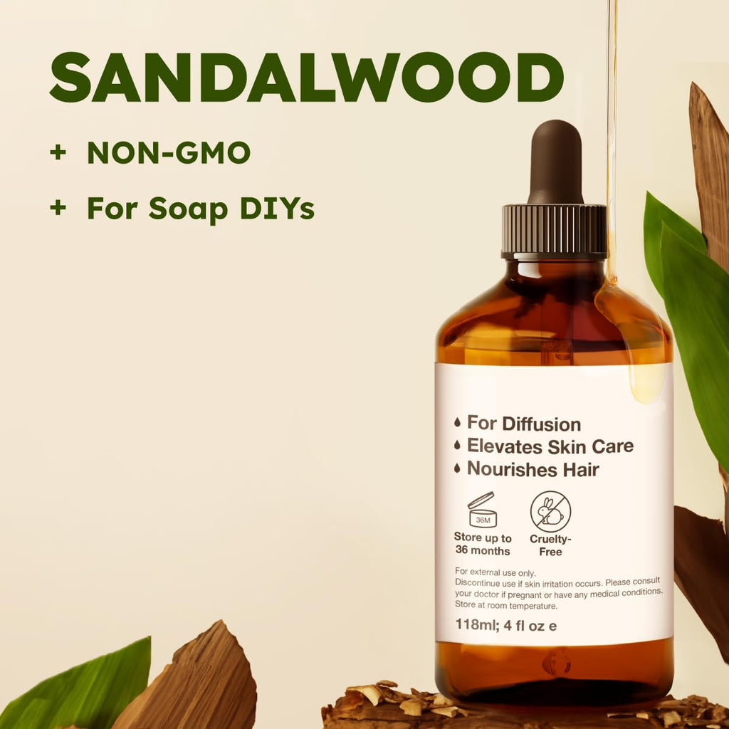 Sandalwood & Lavender Essential Oils Set 2x4 fl oz S51359