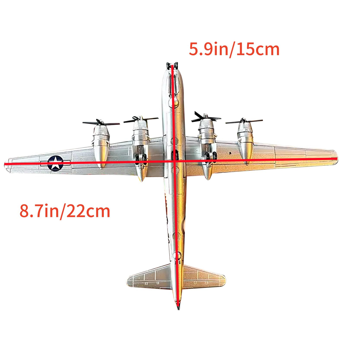 1:200 Alloy B-29 Bomber Aircraft Model H79882