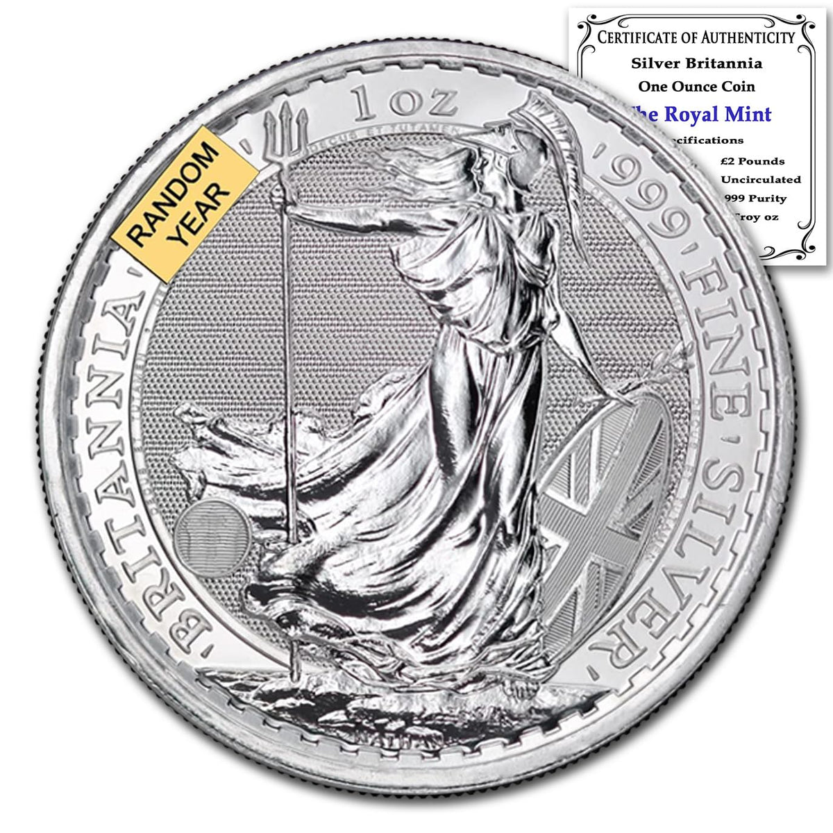1 oz Silver Britannia Coin F2583