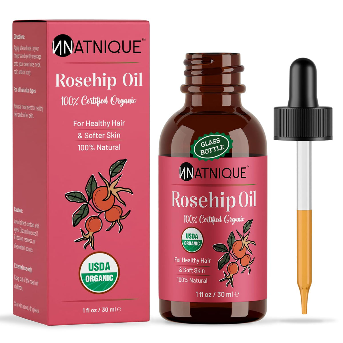 Organic Rosehip Seed Oil 1 oz X795