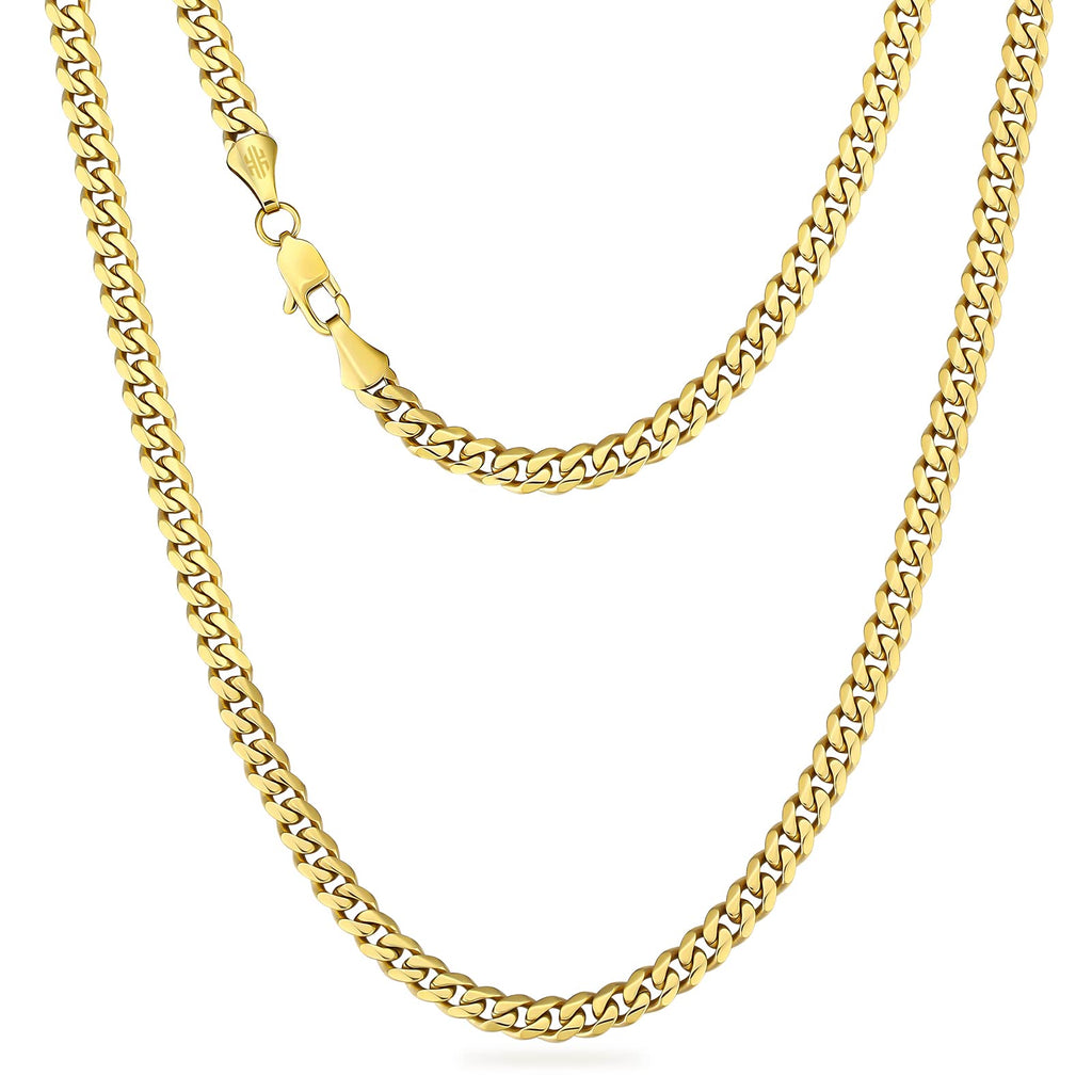 6mm Diamond-Cut Cuban Link Chain C320316