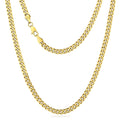6mm Diamond-Cut Cuban Link Chain C320316