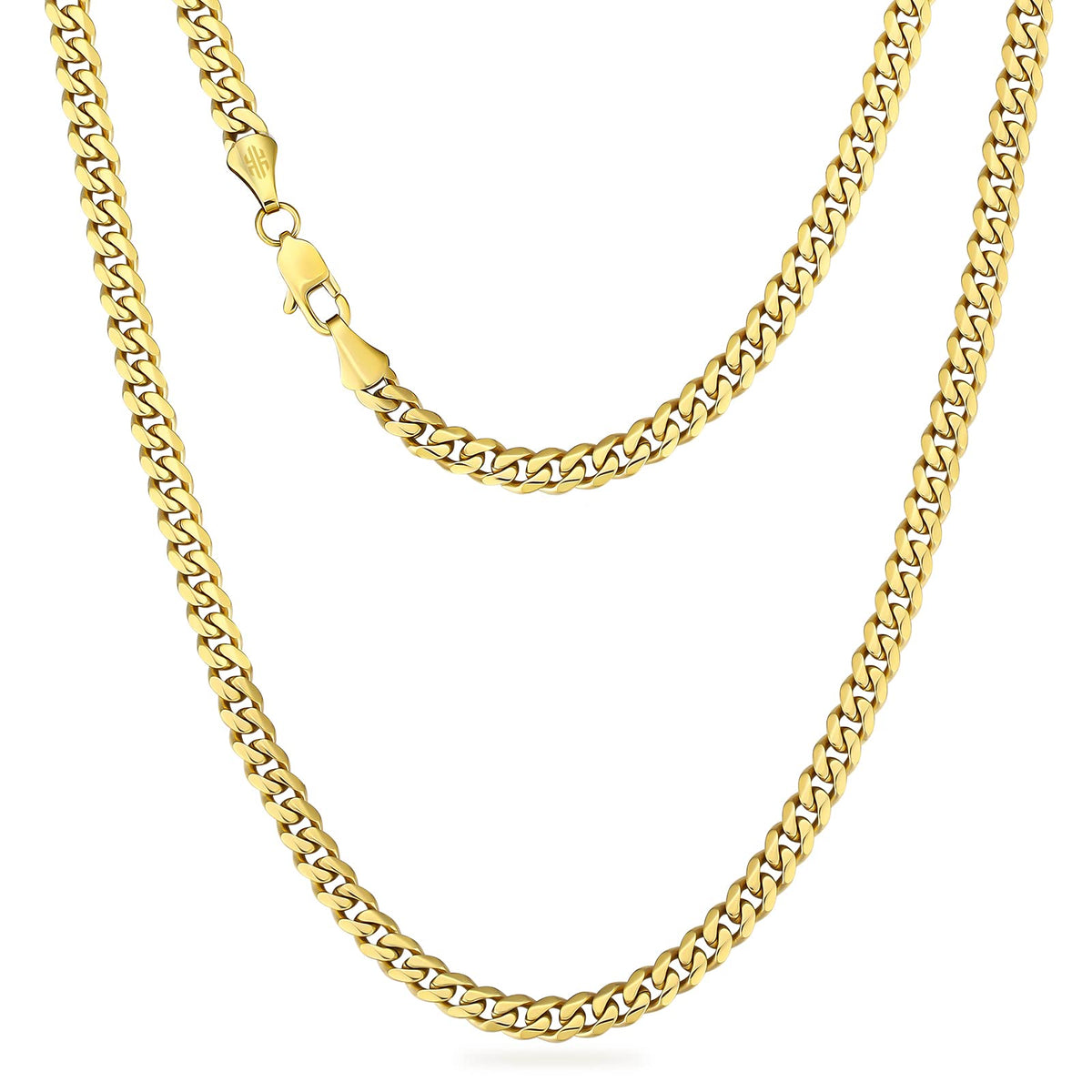 6mm Diamond-Cut Cuban Link Chain C320316