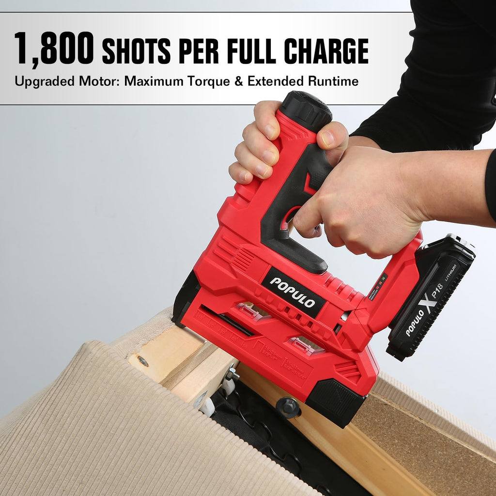 18 Gauge 2 In 1 Cordless Brad Nailer Stapler Z618
