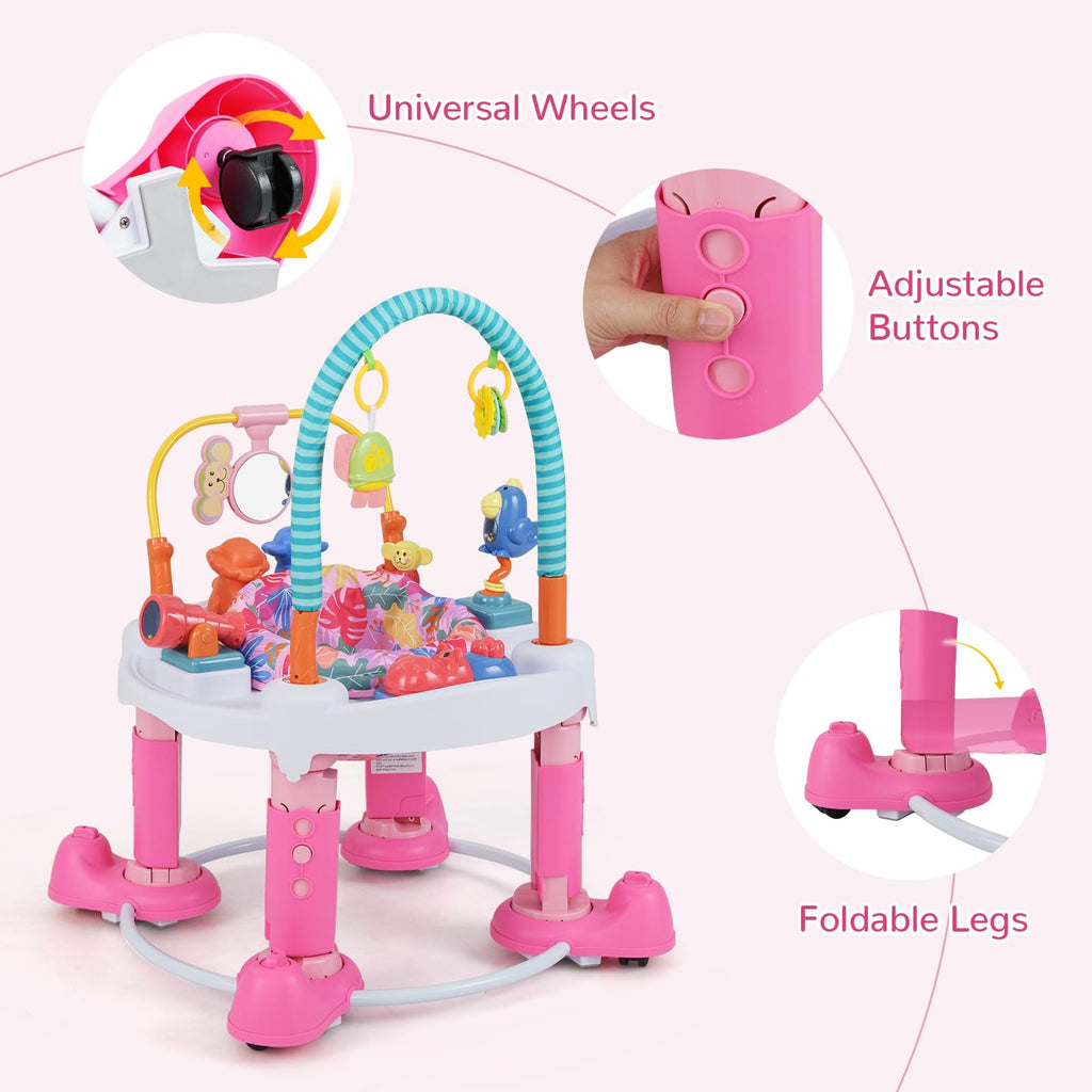 5 in 1 Baby Bouncer Activity Center with 360° Rotating Seat M500711