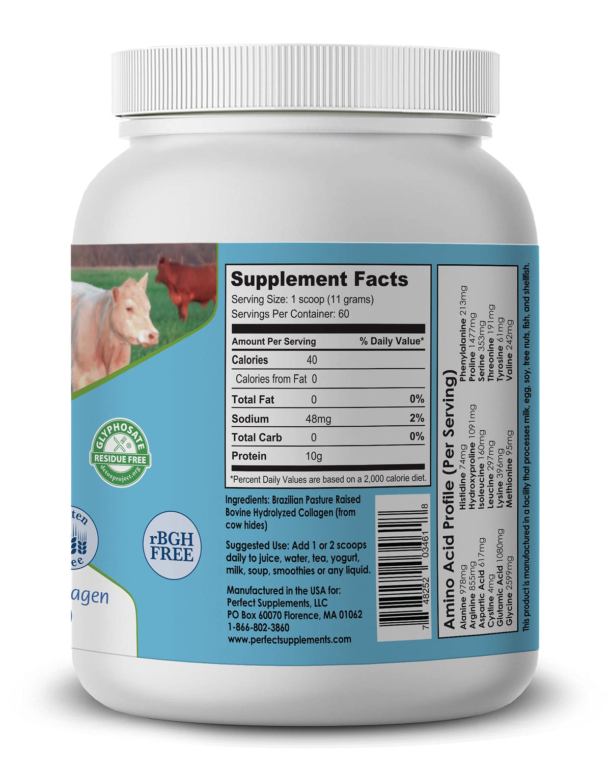 Hydrolyzed Collagen Powder 660 Grams K684171