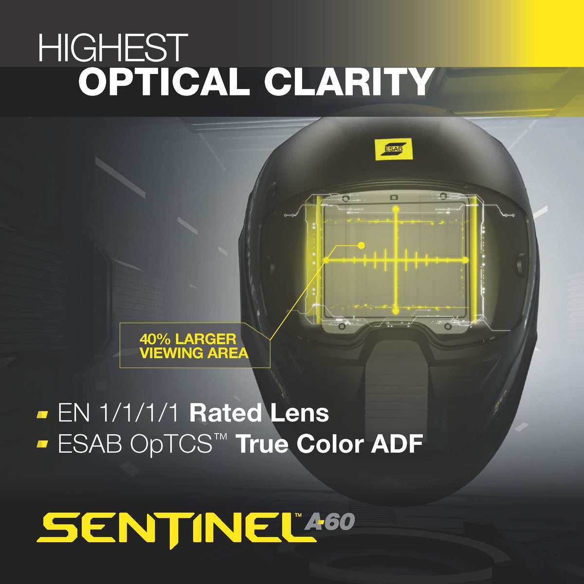 Black Nylon Welding Helmet R64022