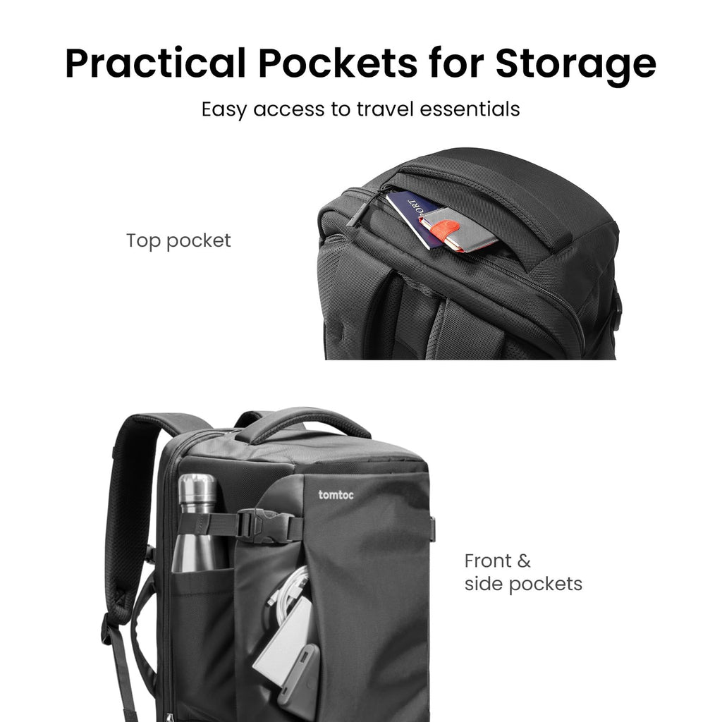 40L TSA Carry On Travel Backpack Y557