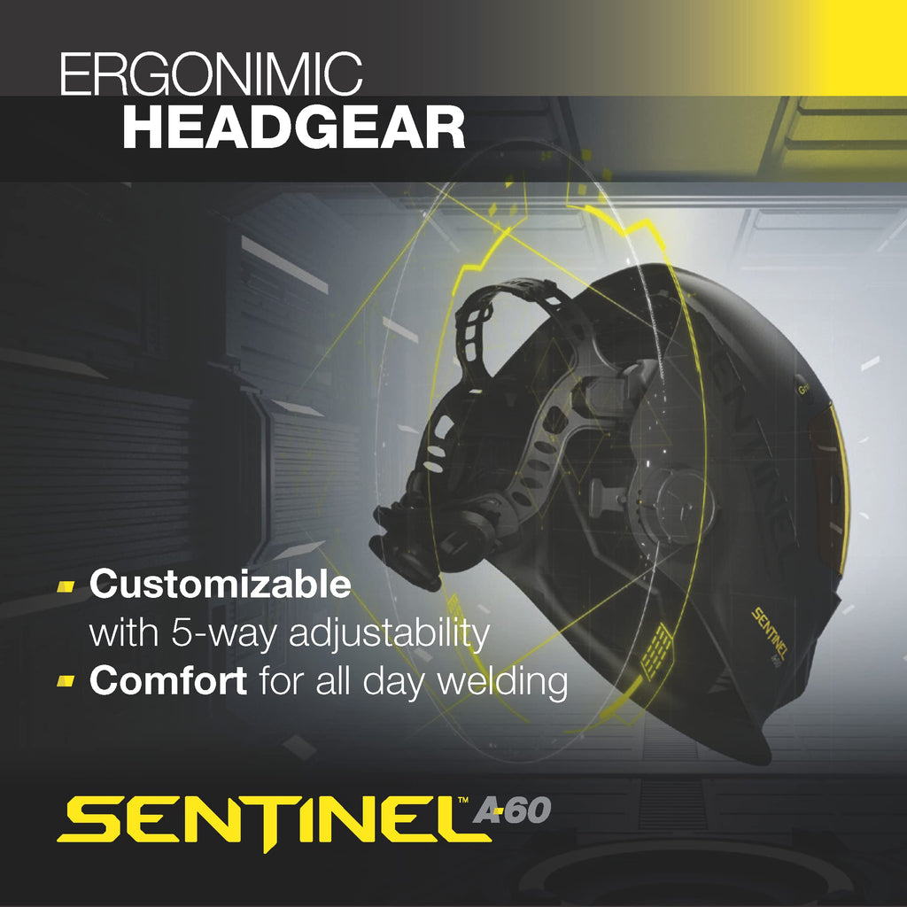 Black Nylon Welding Helmet R64022