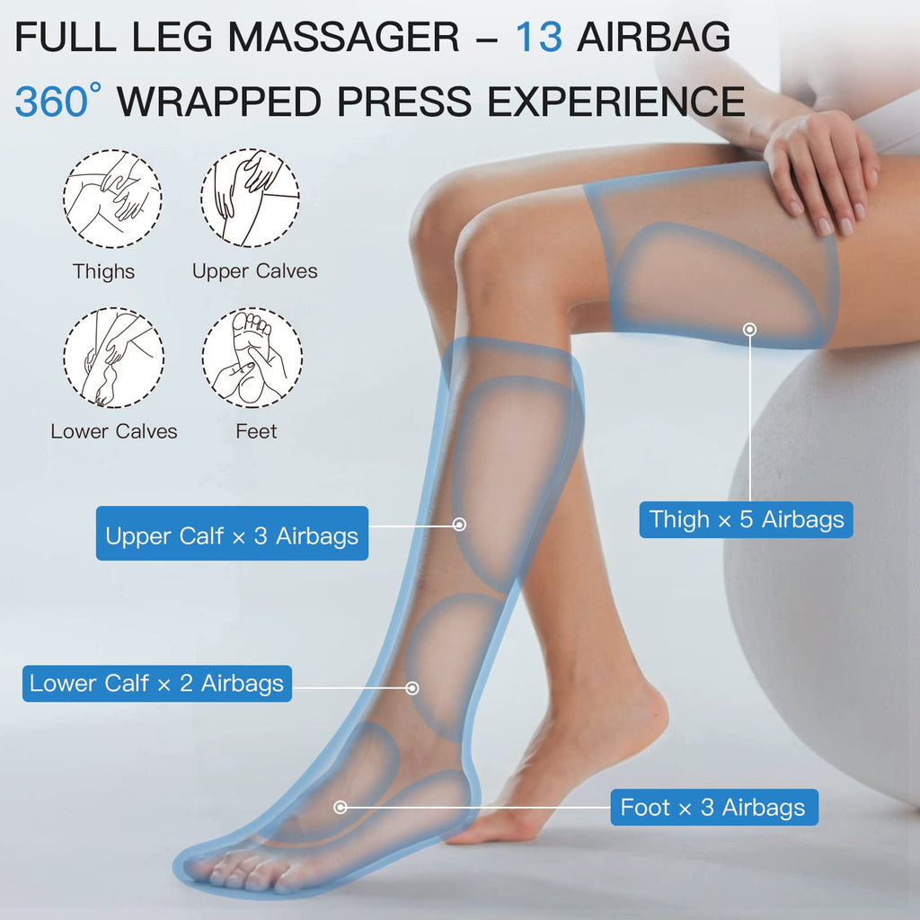 Leg Massager with Heat and Compression M645
