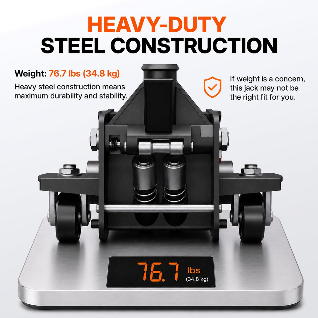 3 Ton Low Profile Hydraulic Steel Floor Jack T325