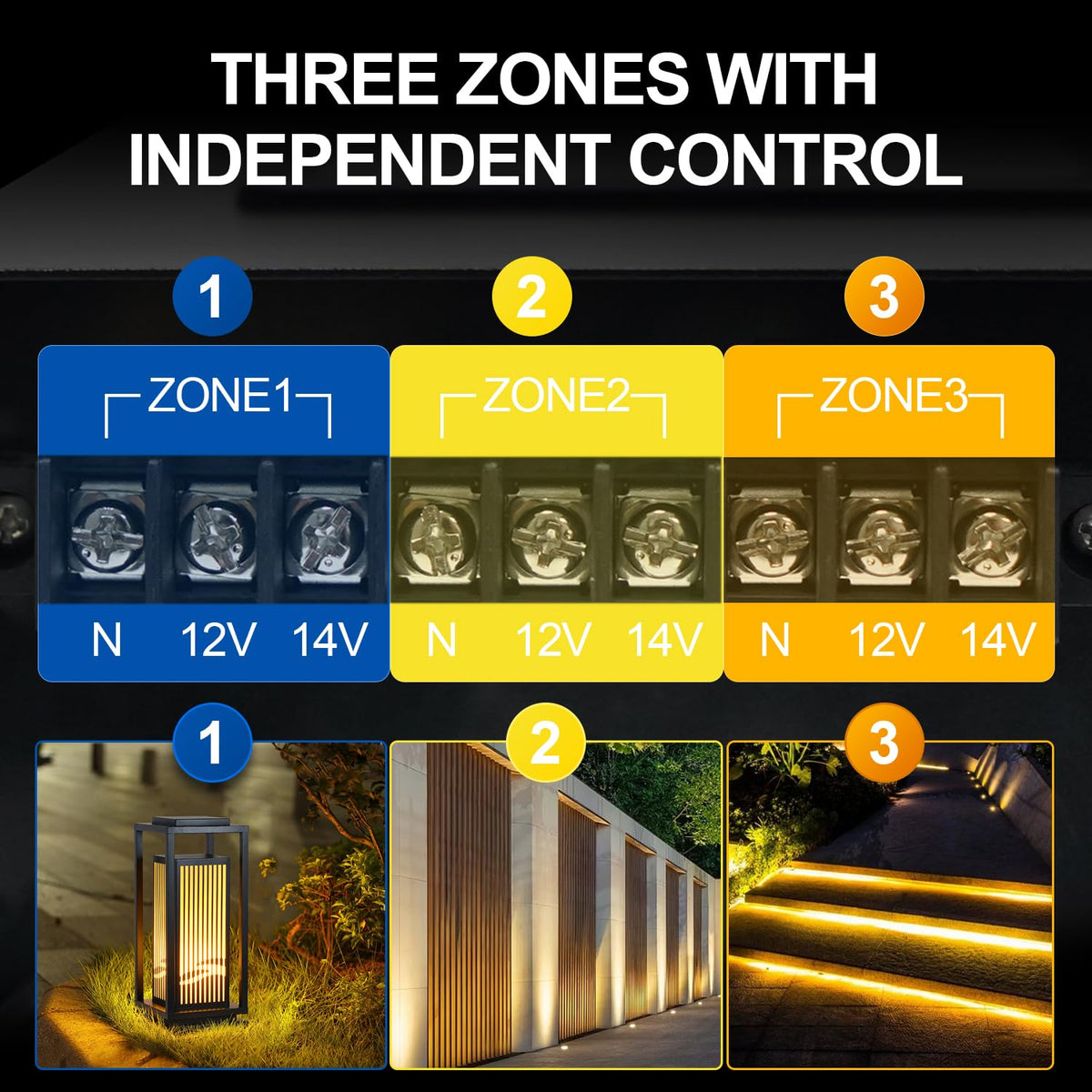200W WiFi Low Voltage Landscape Transformer X47503