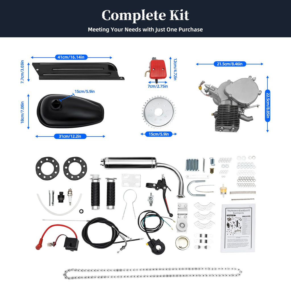 2-stroke 100cc Gas Bike Engine Kit V5640