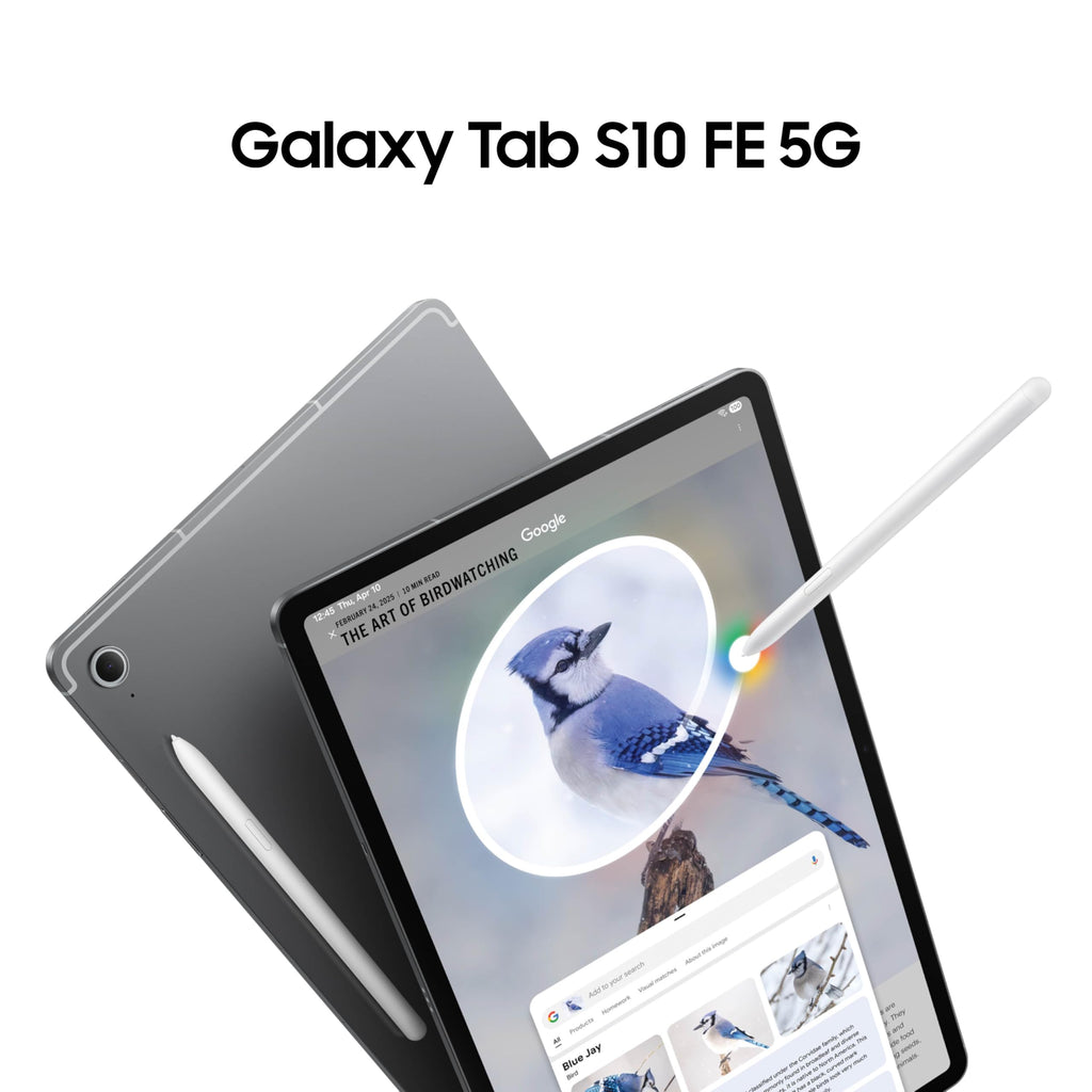 128GB 8GB RAM 5G WiFi 6E 10.9” LCD Android 15 Tablet Gray N7577