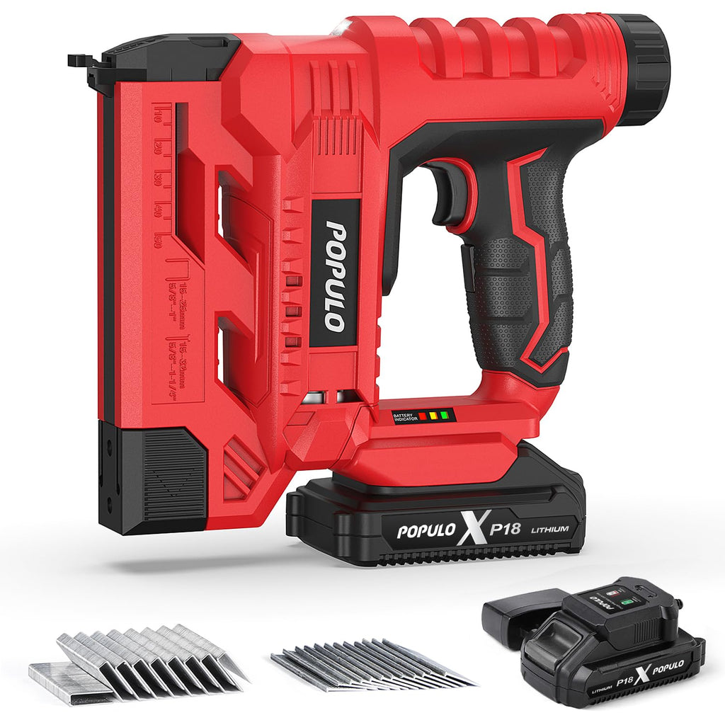 18 Gauge 2 In 1 Cordless Brad Nailer Stapler Z618