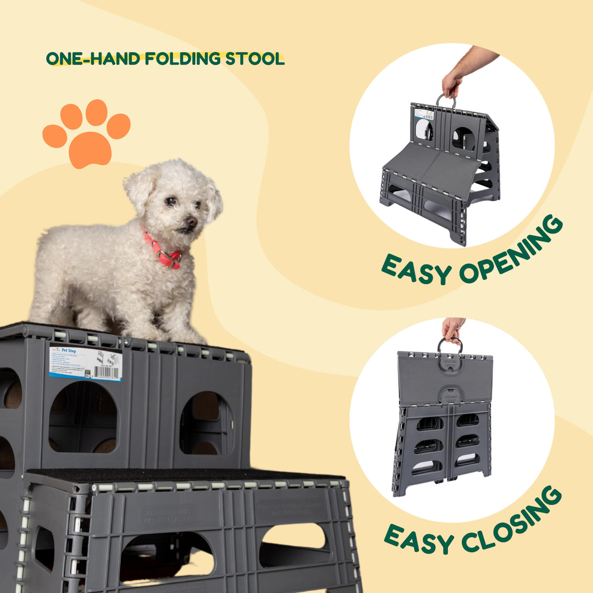 Foldable Dog Stairs F119769