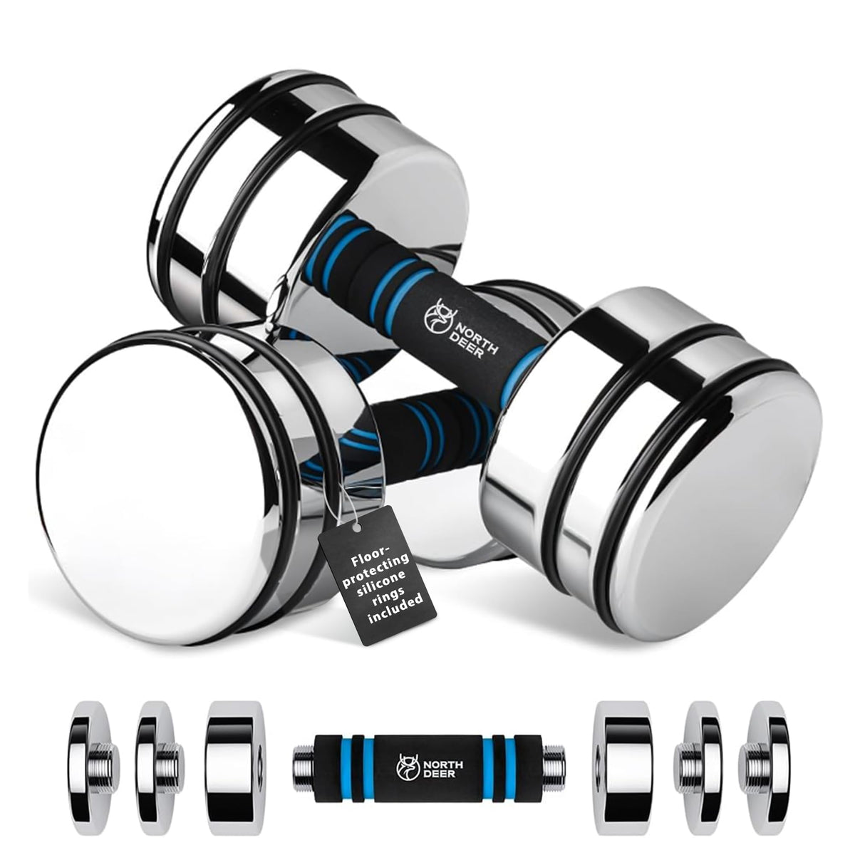 Adjustable Steel Dumbbells I456928