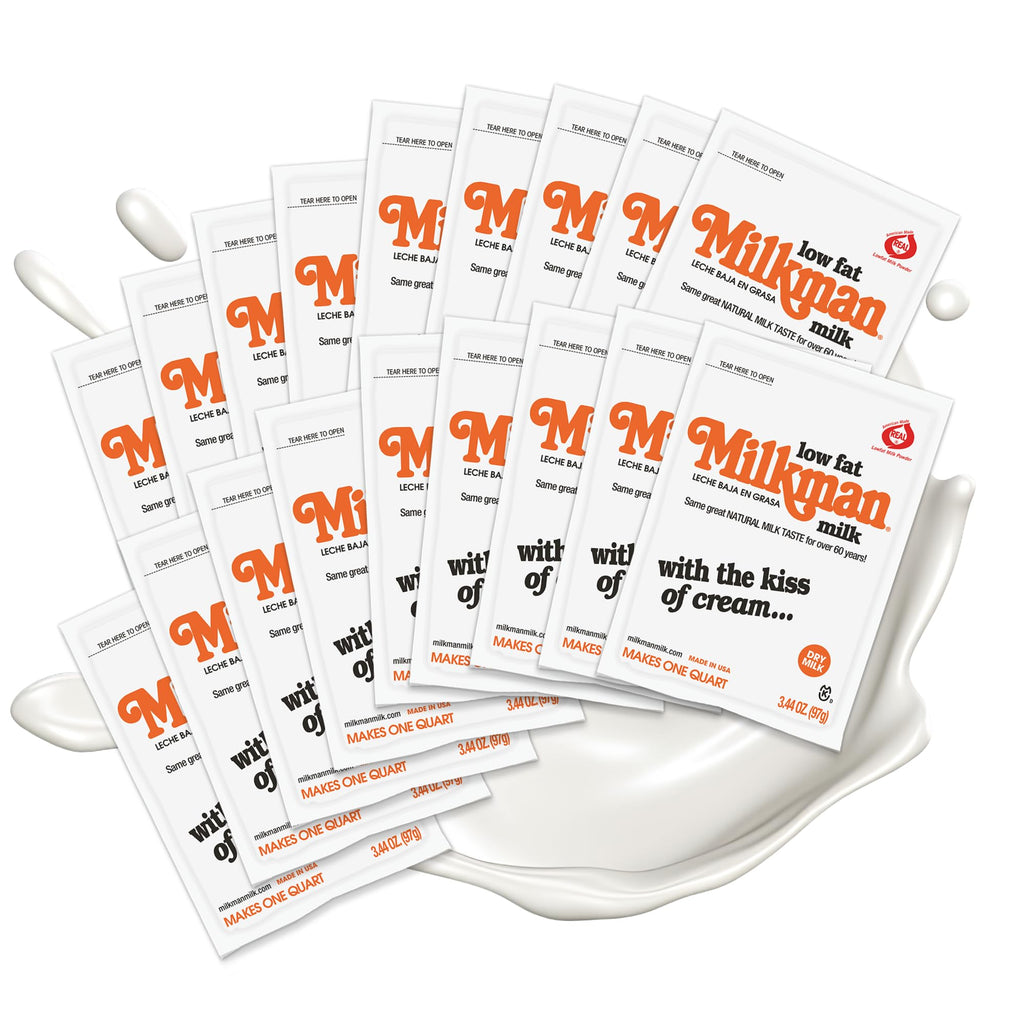 Low-Fat Instant Dry Milk Powder Packets 18 Pack Q2143