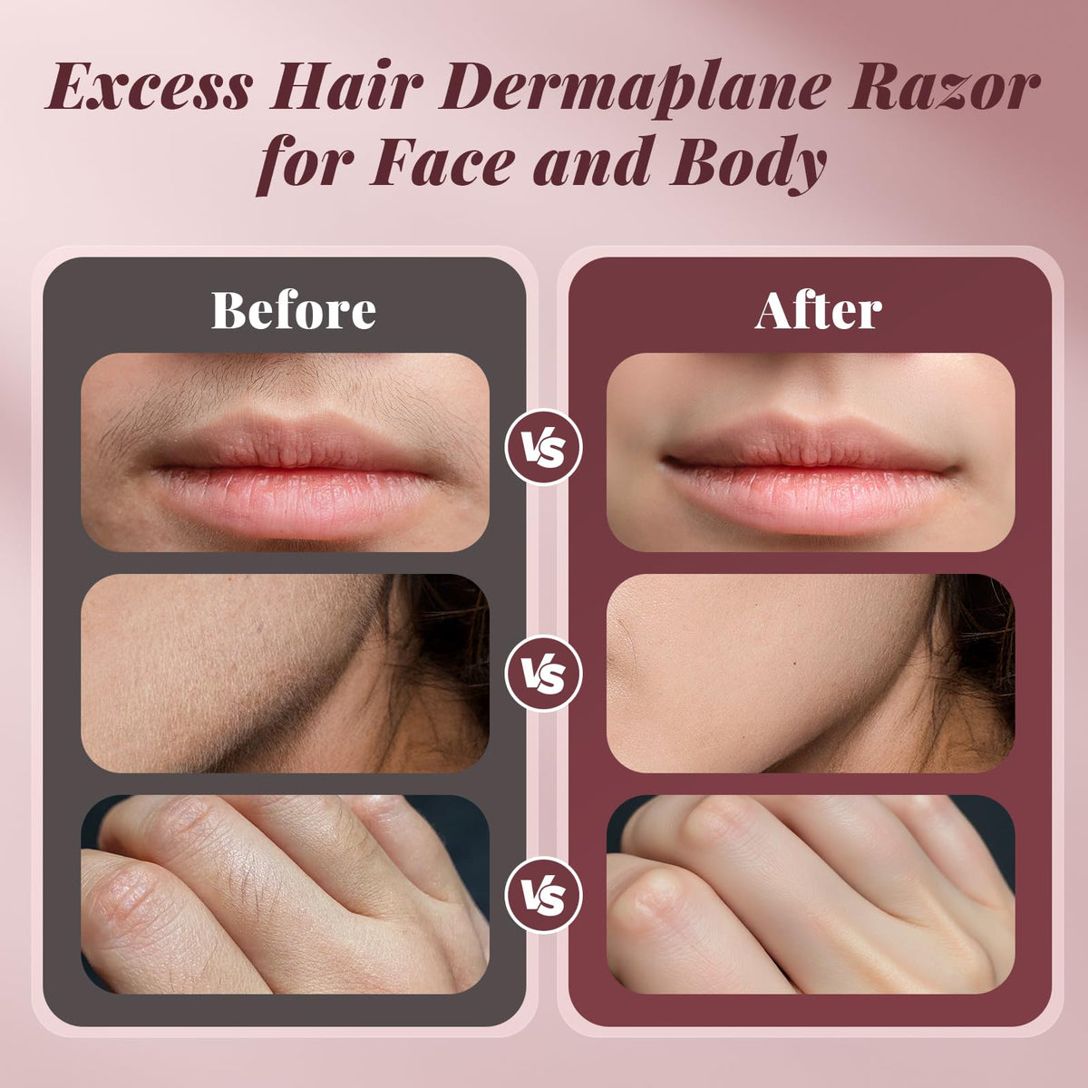 Pink Facial Razor X98939