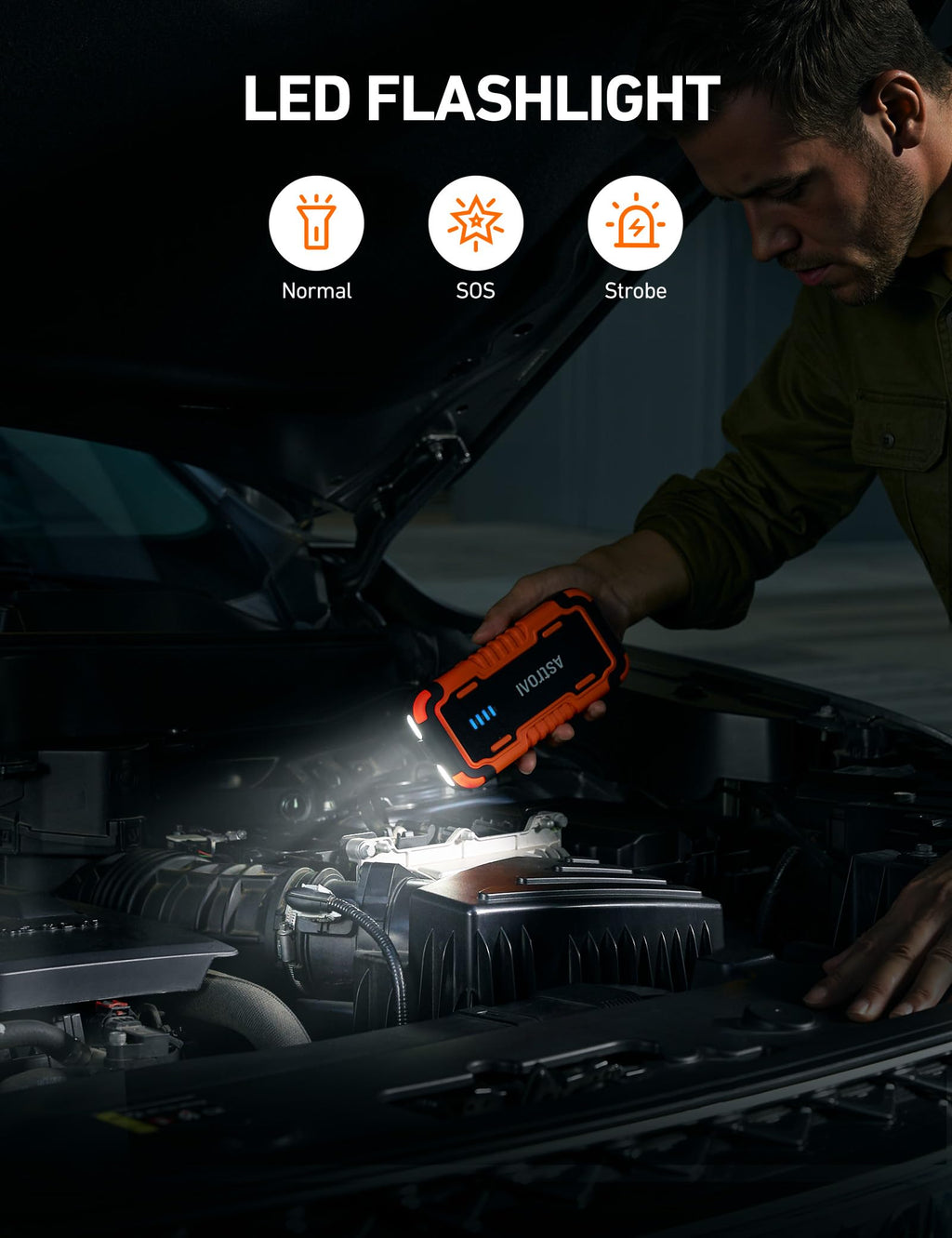 12V 5000A Lithium Car Jump Starter A720